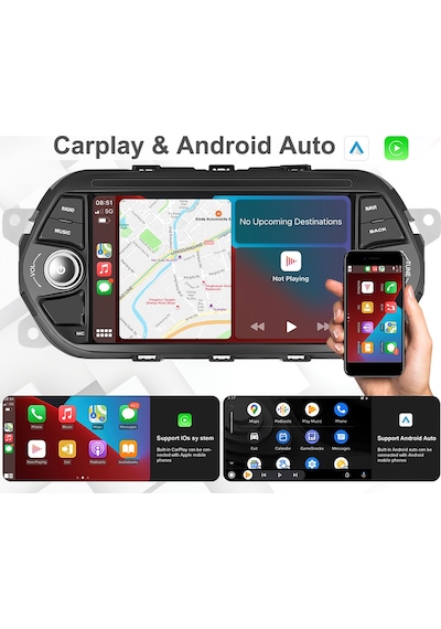 Exvol Fiat Egea Android Multimedya Carplay 2-32gb Hd Ips Ekran