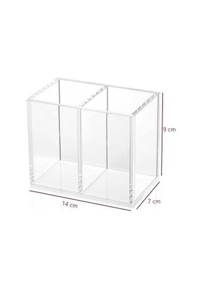 Bölmeli Pleksi Organizer 2 Bölmeli Diğer