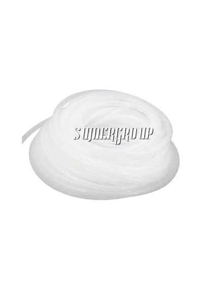 Sumergroup Kablo Toparlayıcı Düzenleyici Spiral 20Mm Beyaz 50M