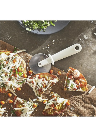 Uppfylld Pizza Kesici - Beyaz - 18 Cm