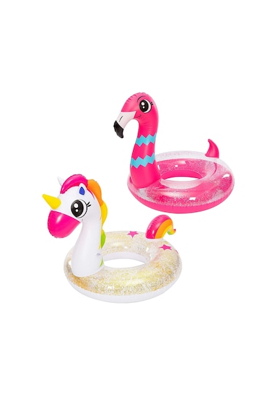 Joyın Çocuklar İçin Deniz Simidi Unicorn/flamingo, 2 Ad 076255 Çok Renkli