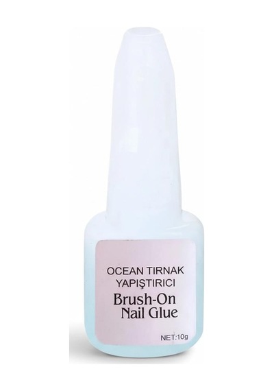 Fırçalı Tırnak Yapıştırıcı 10 G - Brush On Nail Glue 2 Adet