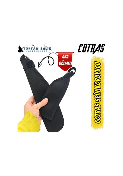 Cotras Neopren Spin Kamış Koruyucu Ve Taşıma Askısı