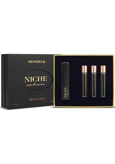 Niche Exclusive Monsieur Travel SET 4X8 ml Erkek Parfüm Seti