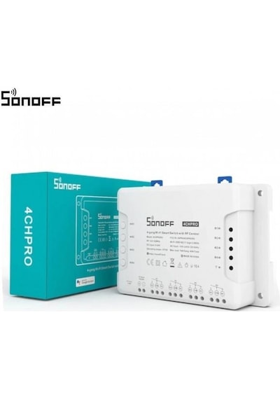 Sonoff 4Ch R3 Pro 4 Kanal Wifi Akıllı Ev Rölesi