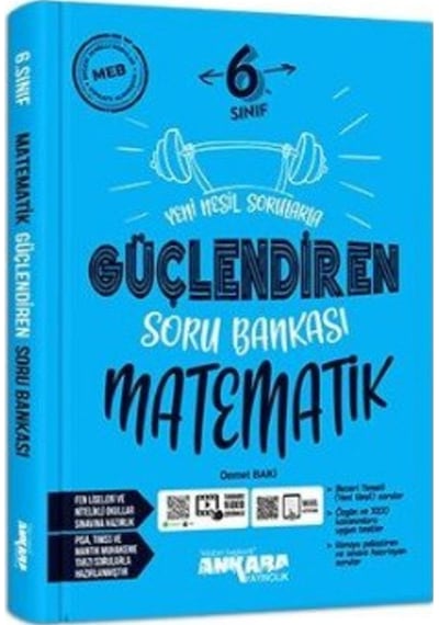 6.Sınıf Güçlendiren Matematik Soru Bankası Ankara Yayıncılık