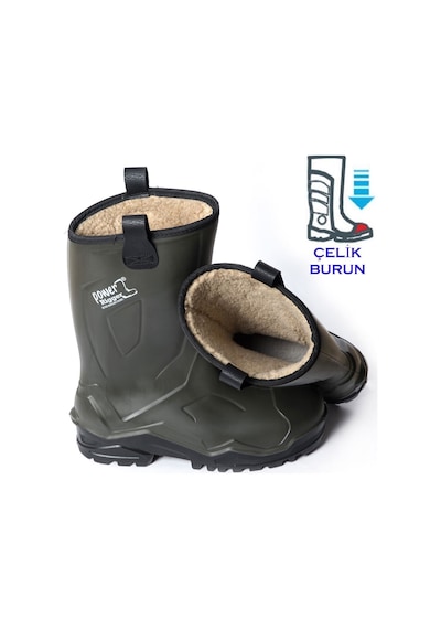 Pollyboot Power Rigger Çizme Çelik Burunlu 49 Numara