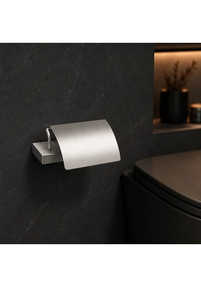 System Banyo Mat Nikel Saten Tuvalet Kağıtlığı Ba1019 010 Nbm Çok Renkli