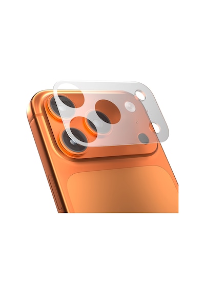 Apple Uyumlu   iPhone 17 Pro Mohseven Pet Film Kamera Çerçeve Koruyucu Şeffaf