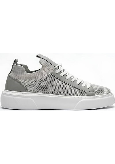 Daytex 1111-1 Erkek Full Triko Neolit Taban Sneaker Gri