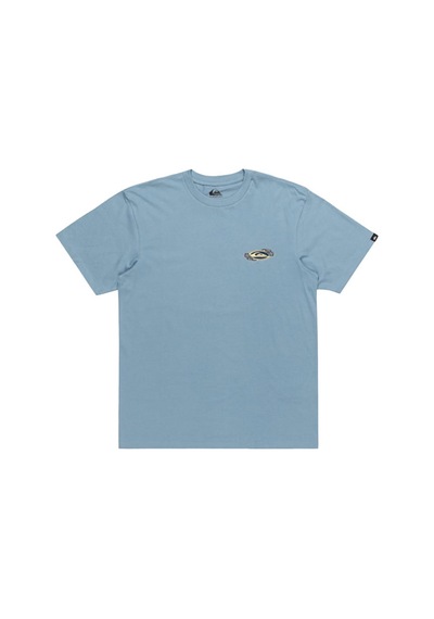 Quiksilver Tc Snap Ss Erkek T-shirt Eqyzt07672-18406 Mavi-mavi