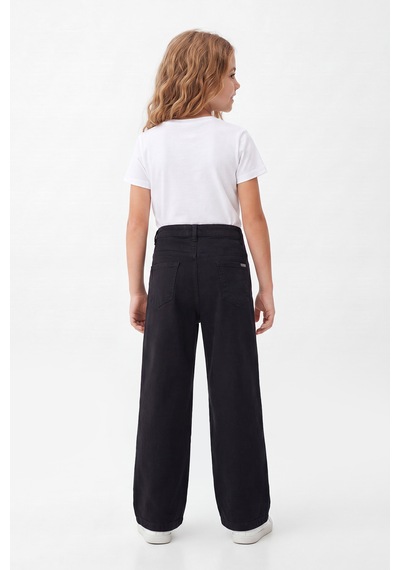 Joy Kids Kız Çocuk Palazzo Basic Pantolon 13-17yaş Siyah