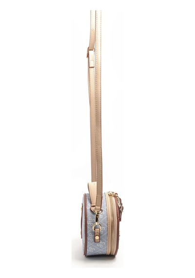 Çapraz Çanta Kadın Silver Polo 1163-46487 Sılver Polo Çapraz Bayan Çantası M178 Mavi-mat Ten Mavi-mat Ten Mavi - Ten