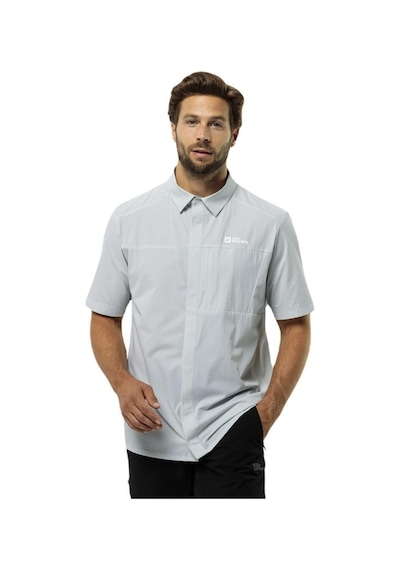 Jack Wolfskin Jack Wolfskın Vandra S/s Shırt M Cool Grey Erk Gömlek 1404071-67 001