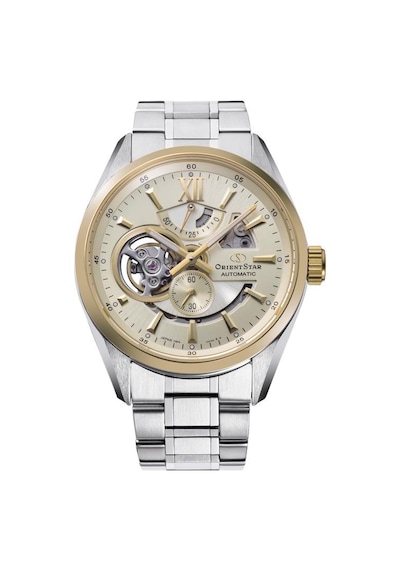 Orient Star Re-av0124g00b El Yapımı Makine Otomatik Erkek Kol Saati Gümüş