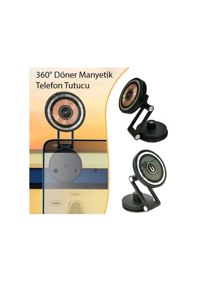 Ally Le-07 Torpido Üstü Araç İç Ve Masa Üstüi Magsafe Telefon Tutucu- 5775