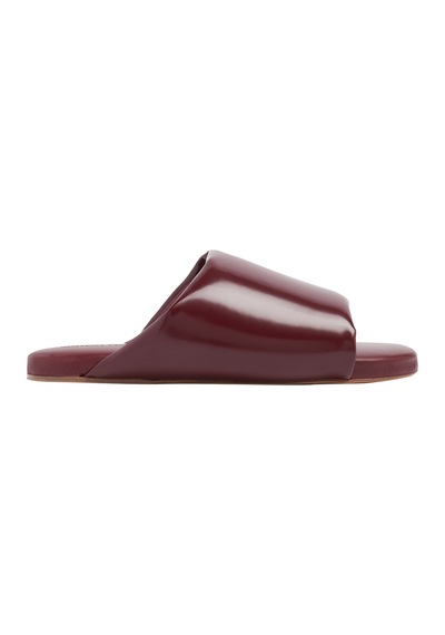 Bottega Veneta Konforlu Şık Terlik - Bordo 091 Sıyah