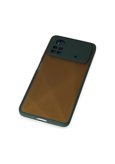 Cosmotex Newface Xiaomi Poco X4 Pro 5g Kılıf Montreal Silikon Kapak - Yeşil