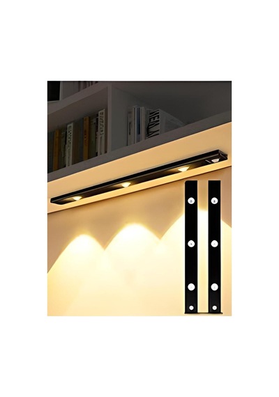 Astec Ct-2464 Bella Slim Kabinet Armatürü Şarjlı Sensörlü Parla Siyah
