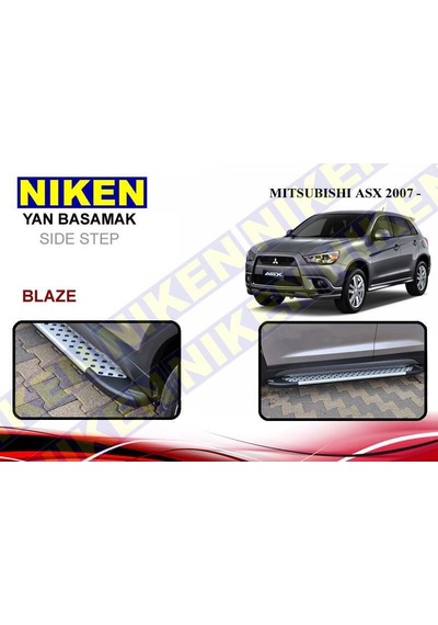 Mitsubishi Asx Yan Basamak Koruma 2010 Sonrası Lüx Tip Noktalı