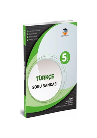 5. Sınıf Türkçe Soru Bankası- Zeka Küpü Yayınları