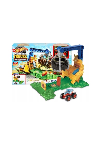 Hot Wheels Monster Trucks Arenada Rhinomite Mücadelesi Oyun Seti Htp18