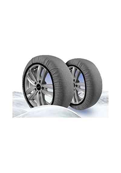 Ayrex Matte Lastik Kar Çorabı Kar Zinciri Muadili Yüksek Kalite Tekstil Kar Zinciri Extra Pro Series X-large Diğer