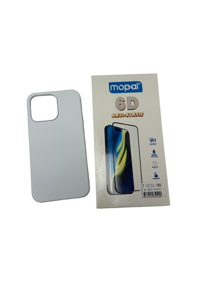 Apple Uyumlu iPhone 13 Pro Beyaz Silikon Kılıf Kırılmaz Beyaz