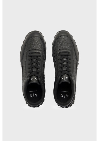 Armani Exchange Logolu Sneaker Ayakkabı Erkek Ayakkabı Xm003644 Af29408 Uc001 Siyah
