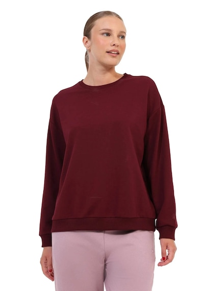 Lumberjack Wb 16sn79 6pr Bordo Kadın Sweatshirt A102710625