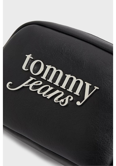 Tommy Jeans Logolu Ayarlanabilir Askılı Çanta Kadın Çanta Aw0aw18785 Bds Siyah