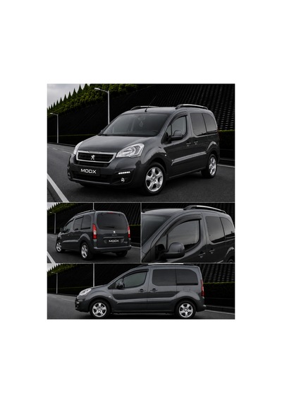 Peugeot Partner 2009-2018 Araca Özel Cam Rüzgarlığı A+