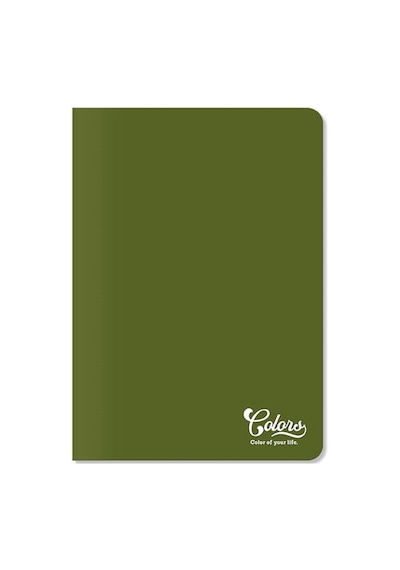 Tr Colors A4 60 Yaprak Çizgili Defter, Yeşil Genel