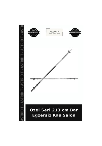 Özel Seri 213 Cm Bar Egzersiz Kas Salon