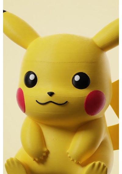 Pikachu Figürlü Kumbara Sevimli Dekoratif Para Kutusu Sarı Tasarım Hediyelik Obje