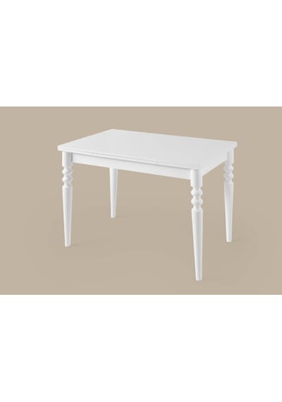 Didim Beyaz Beta Açılır Mutfak Masa Sandalye Takımı 80x120