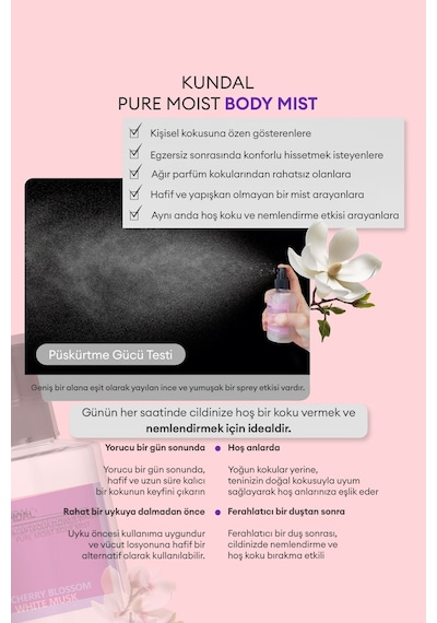 Kundal Body Care Gift Box Cherry Blossom Set
