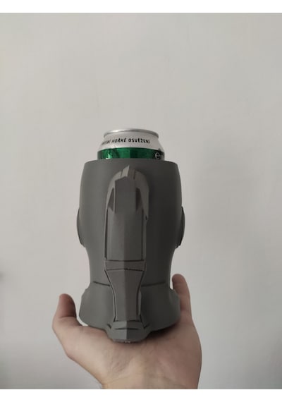 Iron Man Temalı 0.5l Kutu İçecek Tutucu Ve Dekoratif Kupa
