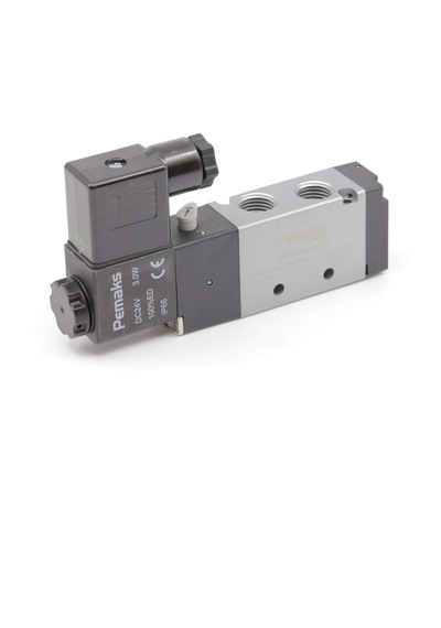Pemaks Pv1e Serisi 5-2-1-2 Tek Bobin Solenoid Valf 24 V
