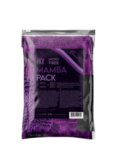 Smartbee Mambapack Hybrid Twisted Mikrofiber Oto Yıkama Paketi