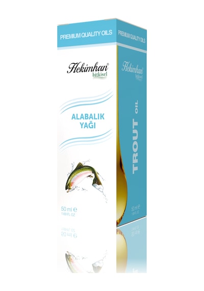 Hekimhan Bitkisel Alabalık Yağı 50 ML