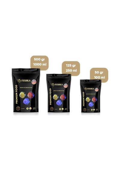 Fishka Discus Colour Booster 100 ml Discus Balık Yemi