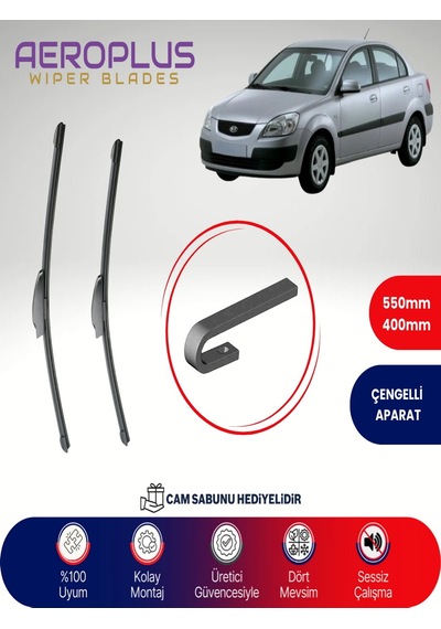 Aeroplus Kia Rio Muz Silecek Takımı 2005-2011