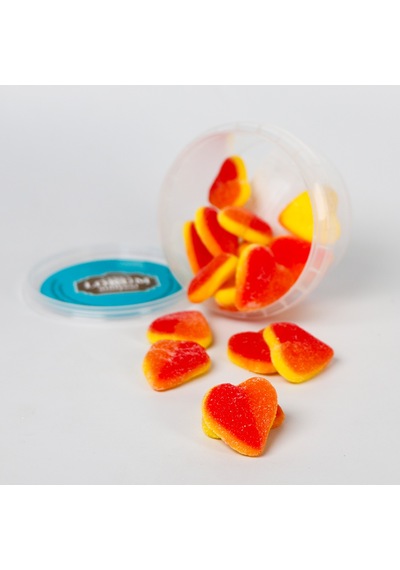 Şeftali Aromalı Yumuşak Şeker Kalp Şekilli 120 G-372