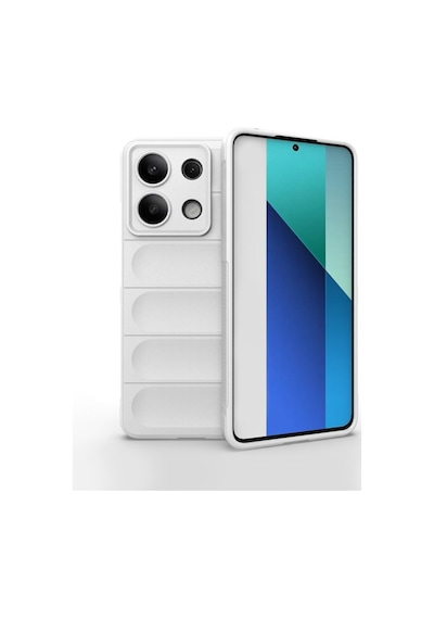 Xiaomi Redmi Note 13 4g Kılıf Optimum Lens Çerçeveli Silikon Kapak