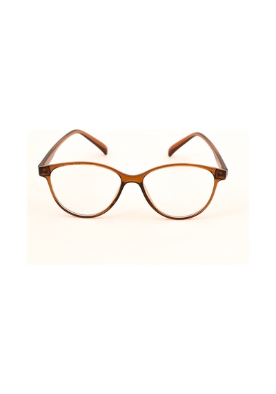 Hildeon Optik Uyumlu Vintage Retro Gözlük Kahverengi