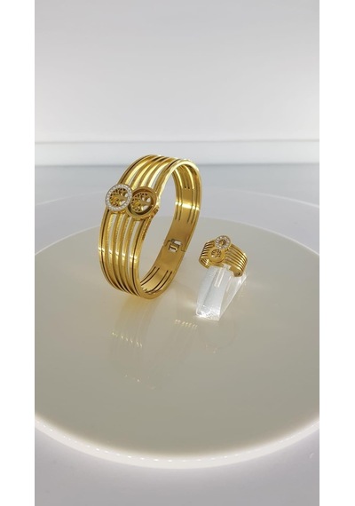 Sones Çelik Takı Setleri Sns5002301 Gümüş - Rose Gold