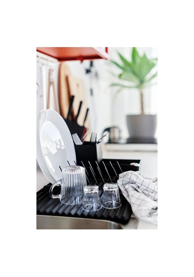 Ikea Drömbıld Cam Kupa 9 Cm 250 Ml Şeffaf - Yeşil 1 Parça