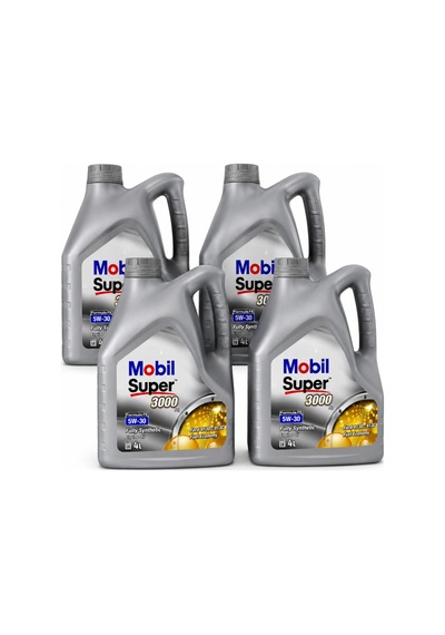 Mobil Süper 3000 x1 Fe 5w-30 Motor Yağı 4 x 4 L