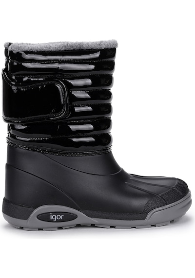 Igor W10168 Topo Skı Charol Erkek/Kız Çocuk Su Geçirmez Yağmur Ka (521740001) Siyah